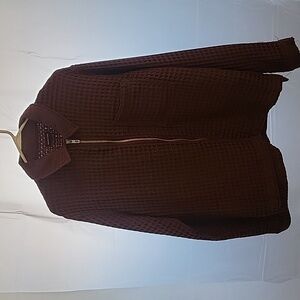 Standard Cloth. Retro zip up shirt